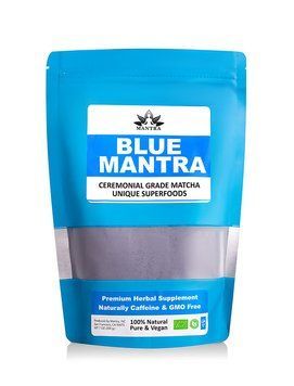 Блакитний чай матча, Blue Mantra 200 г, синій тайський чай з анчану 0389 фото