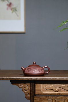 Ексклюзивний заварник ручної роботи з ісинської глини Yixing, 225 мл 0561 фото