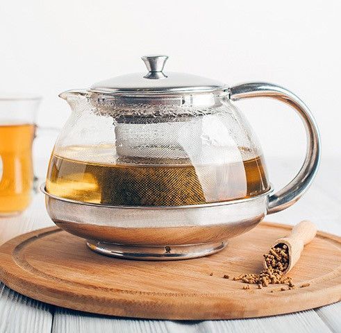 Чай із чорної татарської гречки Ку Цяо, чай гречаний на вагу, 1000 гр 0381 фото