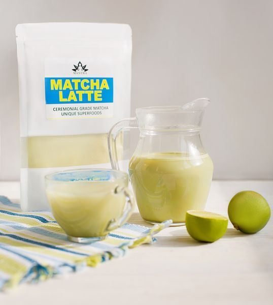 Зелений порошковий чай Матча Лате 3 в 1 &ndash; 200 г, Matcha Latte 0355 фото