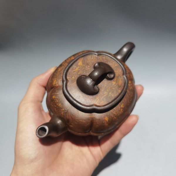 Заварник Ruyi ручной работы из исинской глины, чайник мастера Wang Yinxian 200 мл 0958 фото
